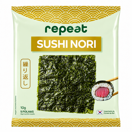ALGA MARINHA SUSHI NORI 10G REPEAT