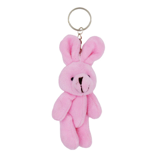 Chaveiro Coelho de Pelucia Pequeno Cores Sortidas