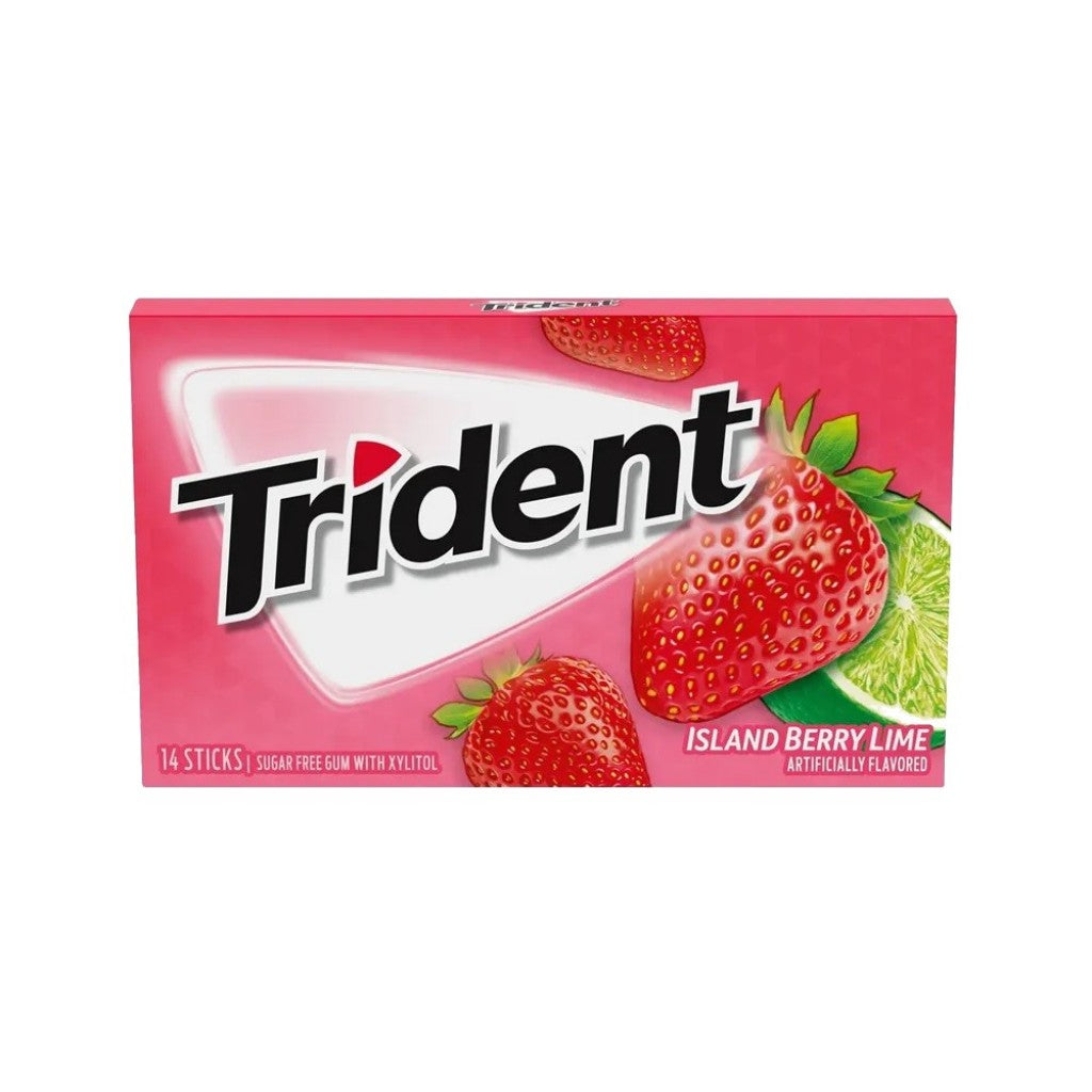 Chiclete Twist Berry Lime 26.6g Trident