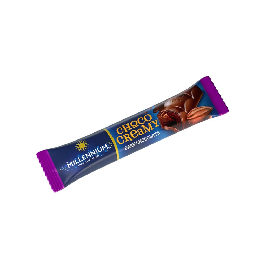 Chocolate Meio Amargo com Recheio de Chocolate Cremoso 38g Millennium