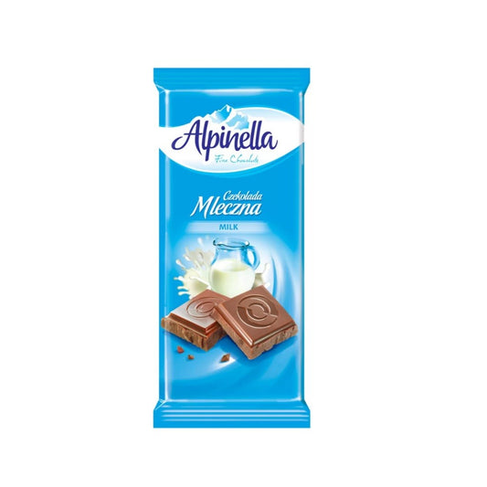 Chocolate ao Leite Alpinella 90g Cremoso e Irresistível