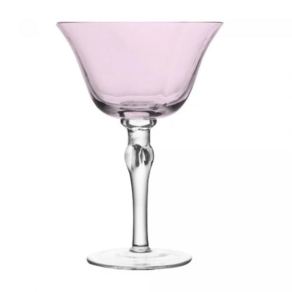 Conjunto 2 Taças Vinho Lily Rosa Cinza 300ml Wolff