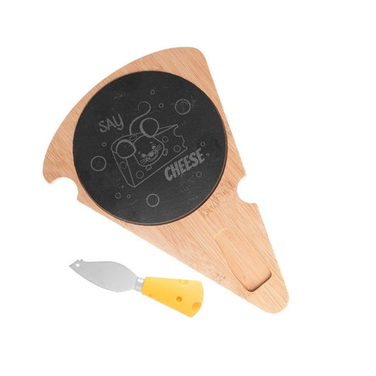Conjunto com 2 Peças para Servir de Bambu Lyor