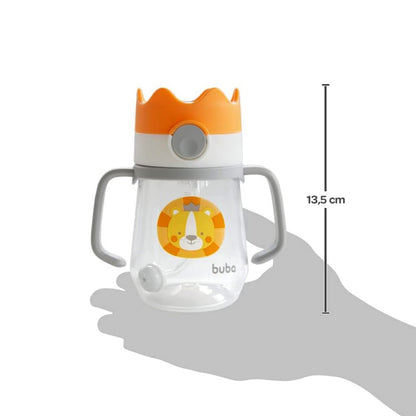 Copo Coroa Leãozinho com Alça 240ml Buba