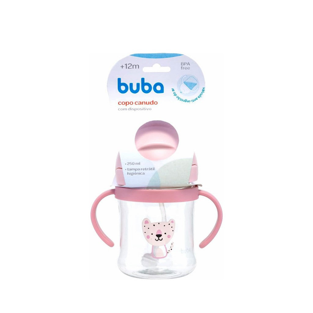 Copo Coroa Oncinha com Alça 240ml Buba