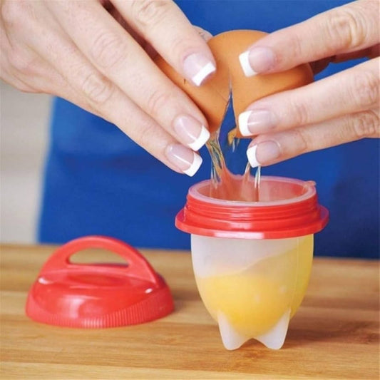 Copo Para Cozinhar Ovo Silicone 6pcs