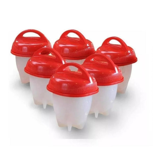 Copo Para Cozinhar Ovo Silicone 6pcs