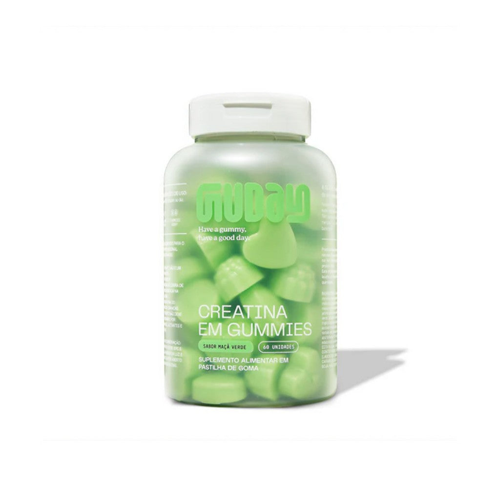 Creatina Gummies Maçã Verde 60un Gunday