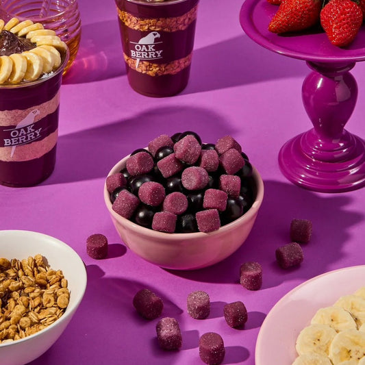 Creatina Guday Oakberry Açaí em Gomas 60un