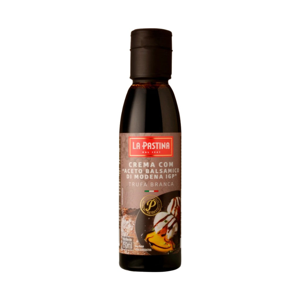 Creme com Aceto Balsâmico Sabor Trufa Branca 150ml La Pastina