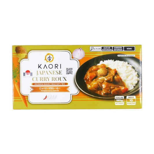 Tempero Curry Roux Kaori Amakuchi Suave 180g