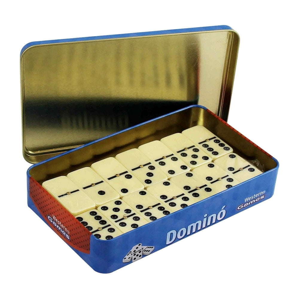 Domino Lata 28 Pecas 49x24x9mm Western Games