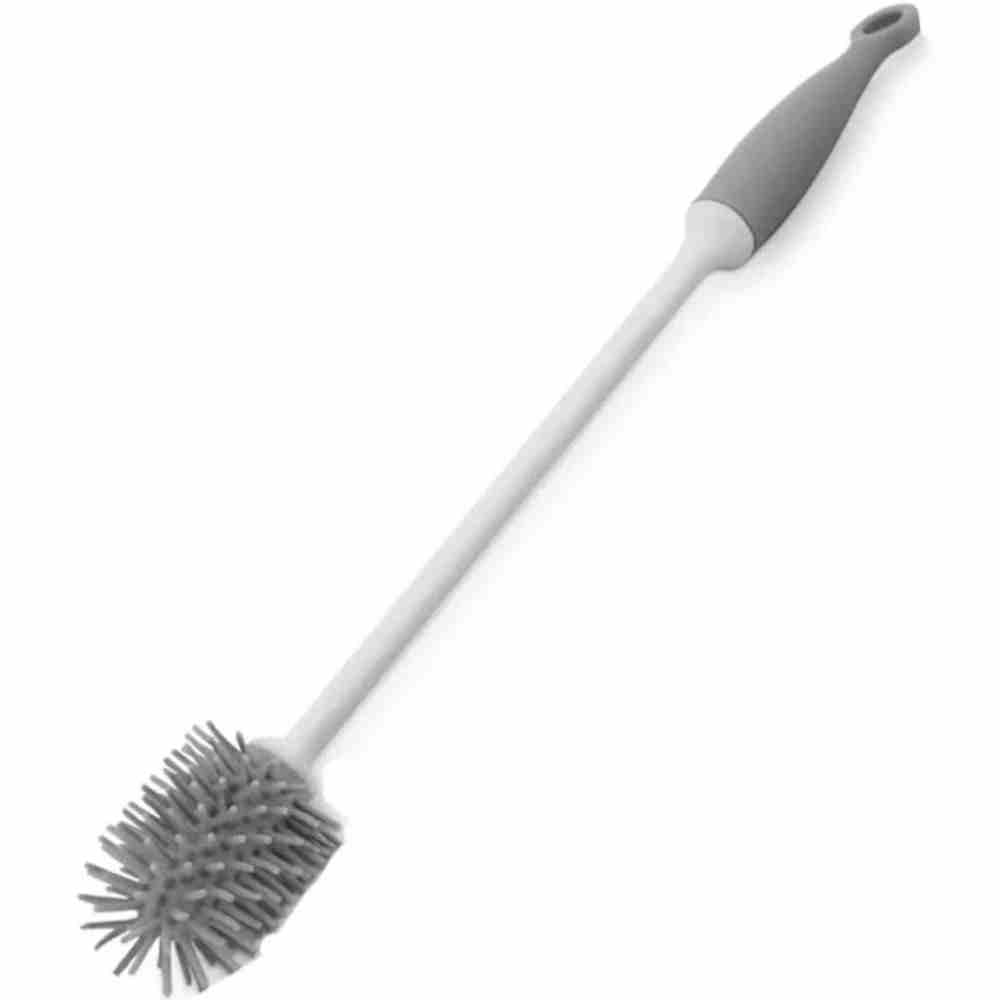 Escova Multiuso em Silicone com Cabo Grey Mimo Style