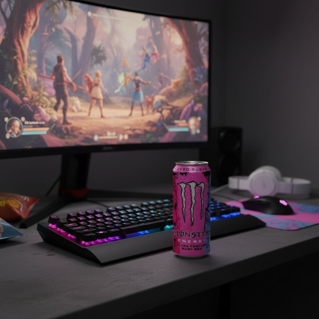 Energético Monster Ultra Ruby Red 500ml Monster