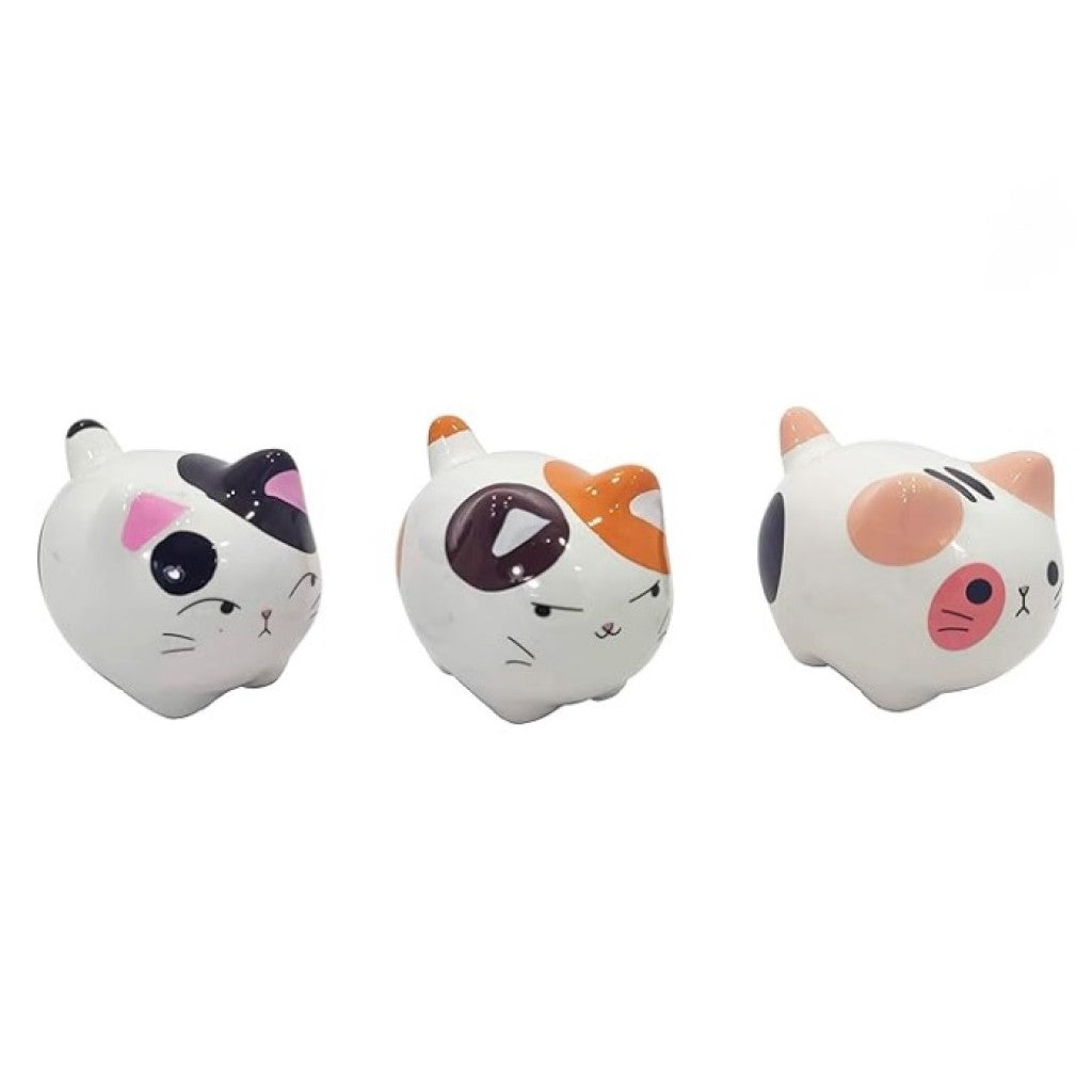 Enfeite Gato de Porcelana Sortido Martins