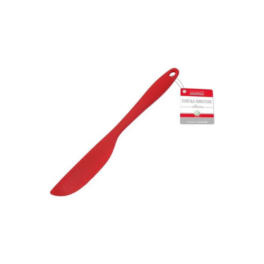 Espatula Confeiteiro Silicone Vermelha 27,2cm Hauskraft