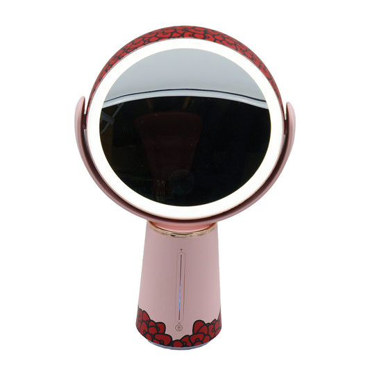 Espelho Duplo de Aumento em 10x com Led Hello Kitty