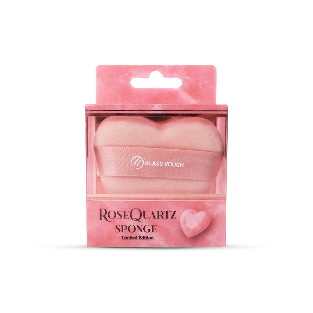 Esponja de Maquiagem Rose Quartz Edicao Limitada Klass Vough