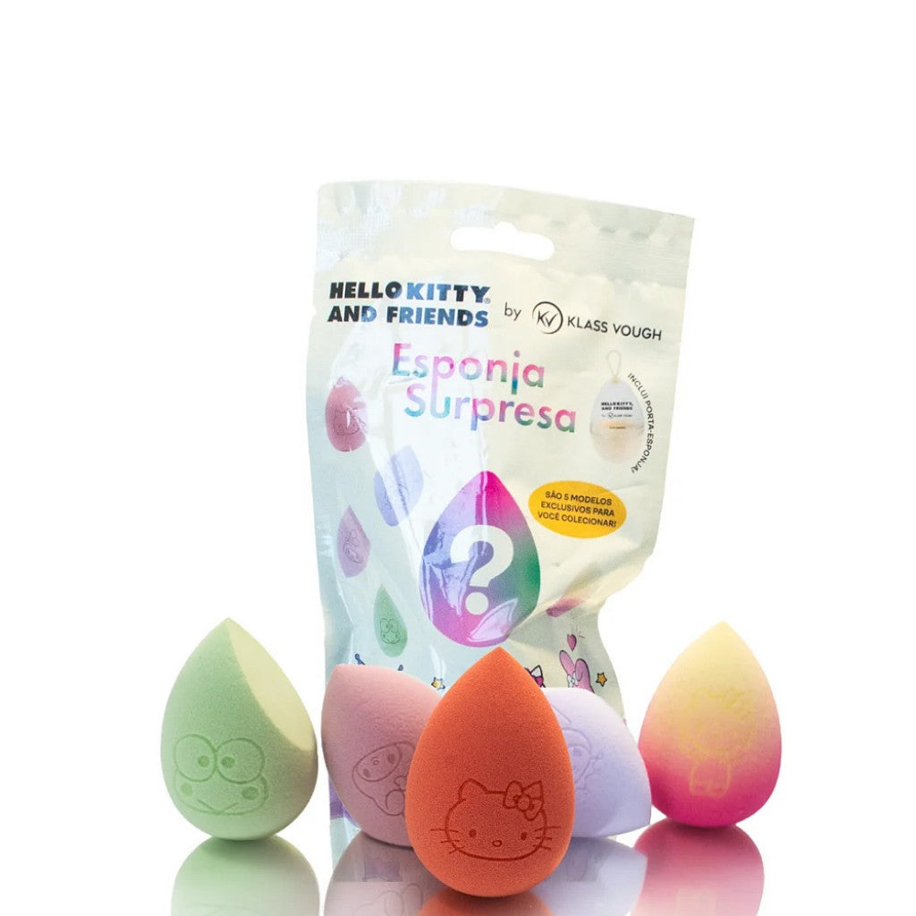 Esponja Surpresa Colecionável Hello Kitty And Friends Klass Vough