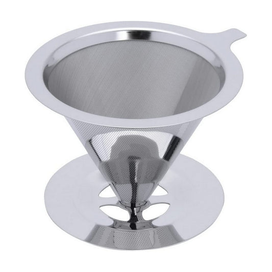 Filtro Inox para Cafe Reutilizavel 13,5x11,5x8cm