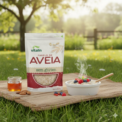Farinha de Chia Integral Sem Glúten 150g Vitalin