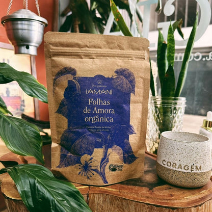 Folhas de Amora Orgânica 30g Iamani