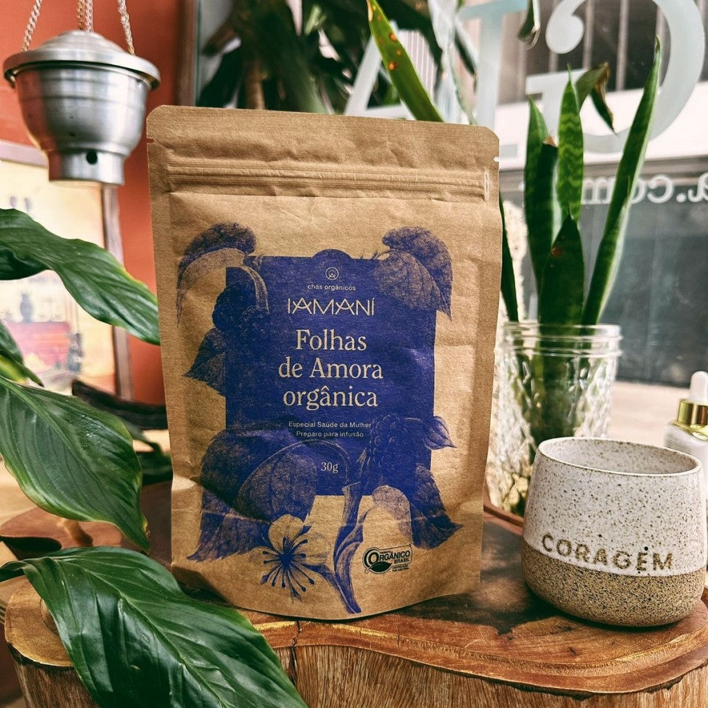 Folhas de Amora Orgânica 30g Iamani