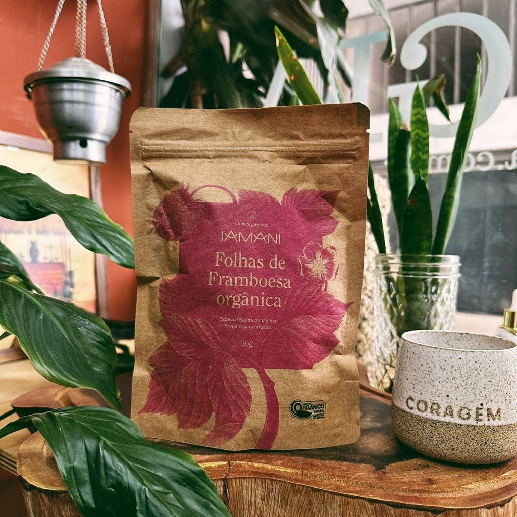 Folhas de Framboesa Orgânica 30g Iamani