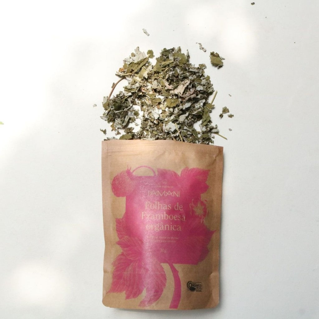 Folhas de Framboesa Orgânica 30g Iamani