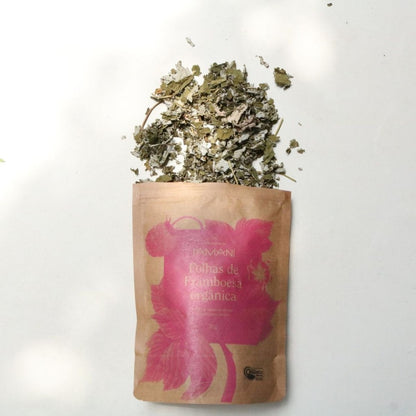 Folhas de Framboesa Orgânica 30g Iamani