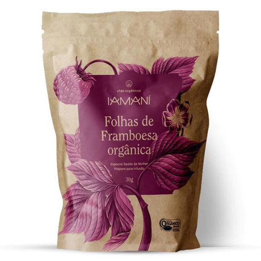Folhas de Framboesa Orgânica 30g Iamani