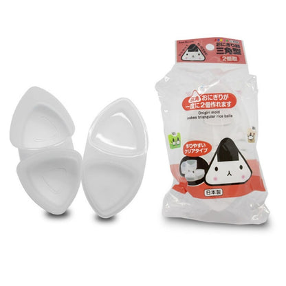 Forma para Fazer Bolinho de Arroz Triangular (Oniguiri) com 2un Jirosan