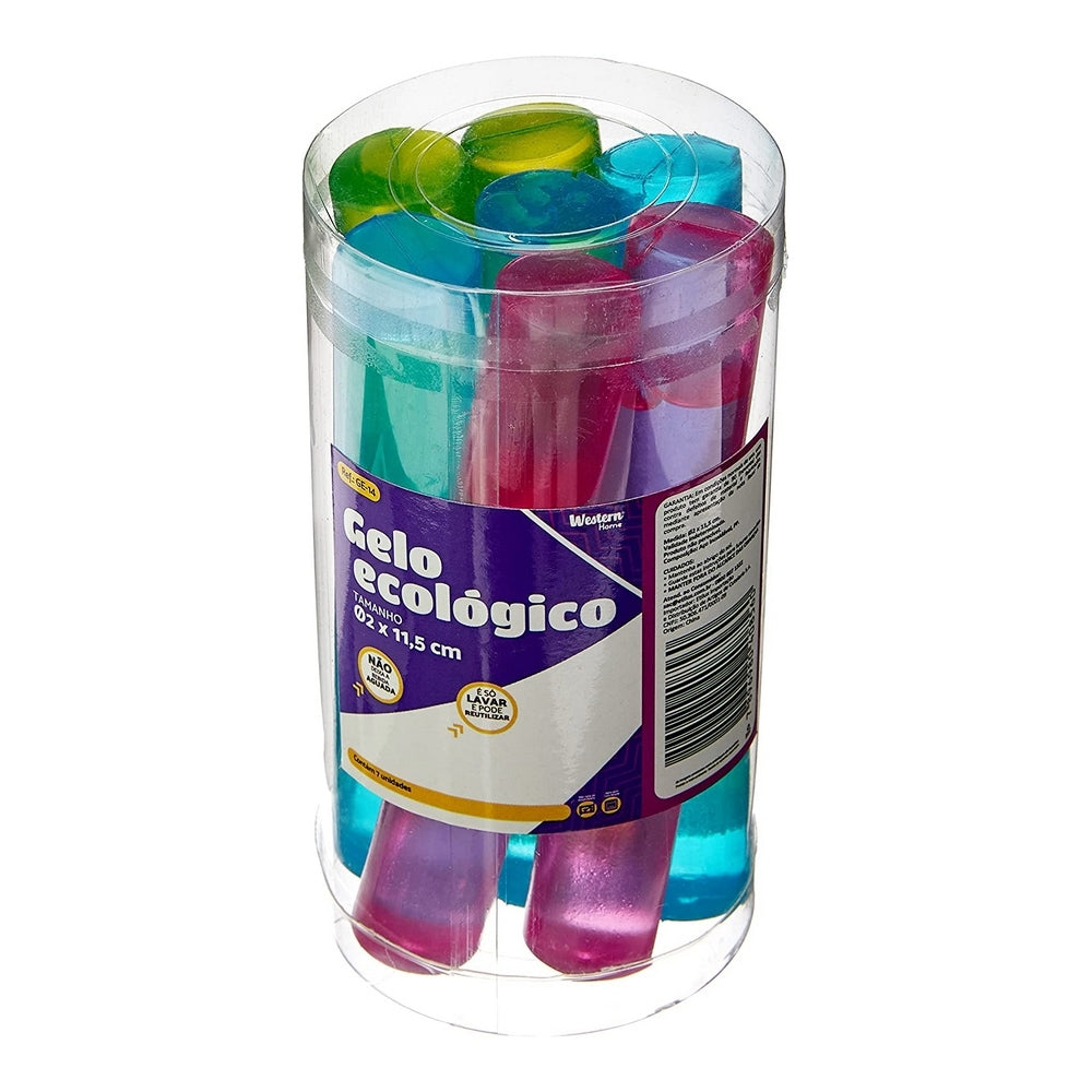 Gelo Reutilizável em Tubo com 7 unidades