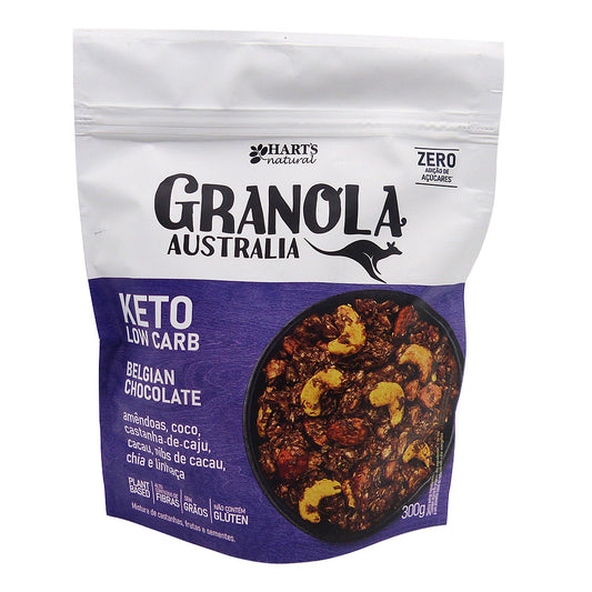 Granola Australia Keto Low Carb Chocolate Belga 300g