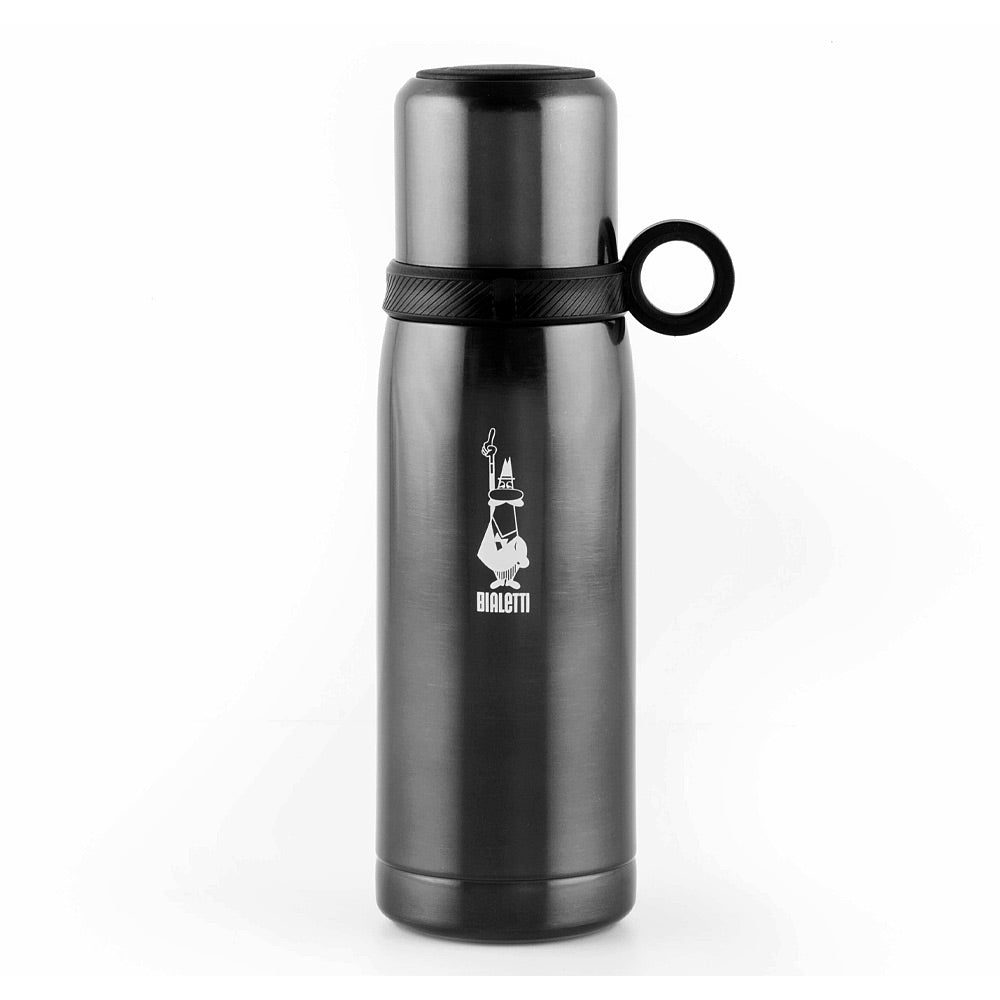 Garrafa Térmica Chumbo Aço Inox 460ml