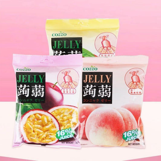 Gelatina Jelly Sabor Pêssego 160g Cozzo
