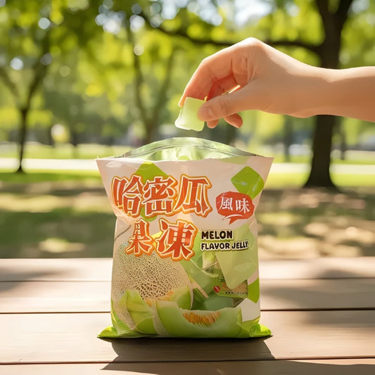 Gelatina Sabor Melão 370g Jin Jin