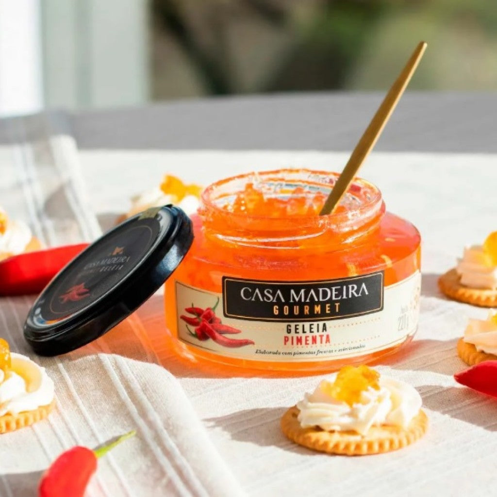 Geleia Gourmet de Pimenta 220g Casa Madeira