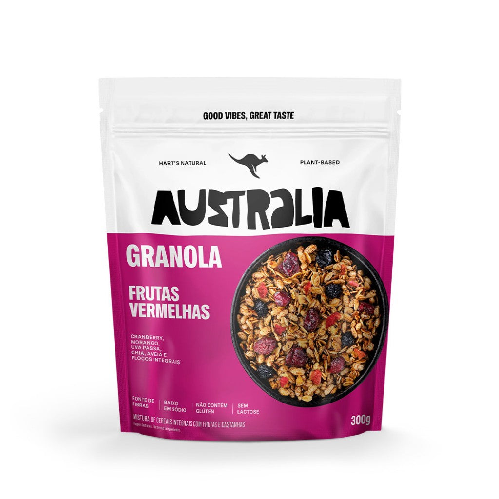 Granola Australia Frutas Vermelhas 300g