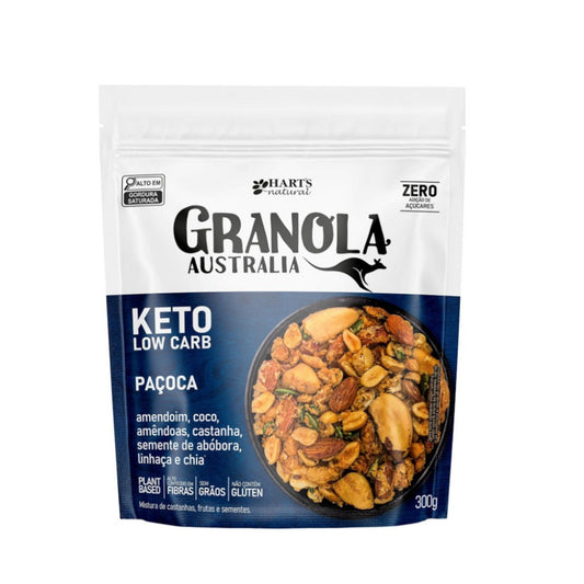 Granola Keto Paçoca 300g Harts Natural