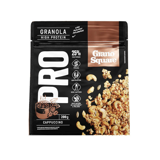 Granola Pro Zero Cappuccino 200g Grano Square