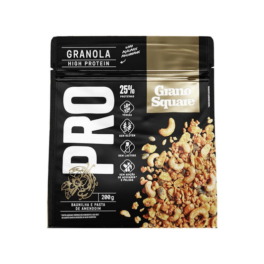 Granola Pro Zero Baunilha E Amendoim 200g