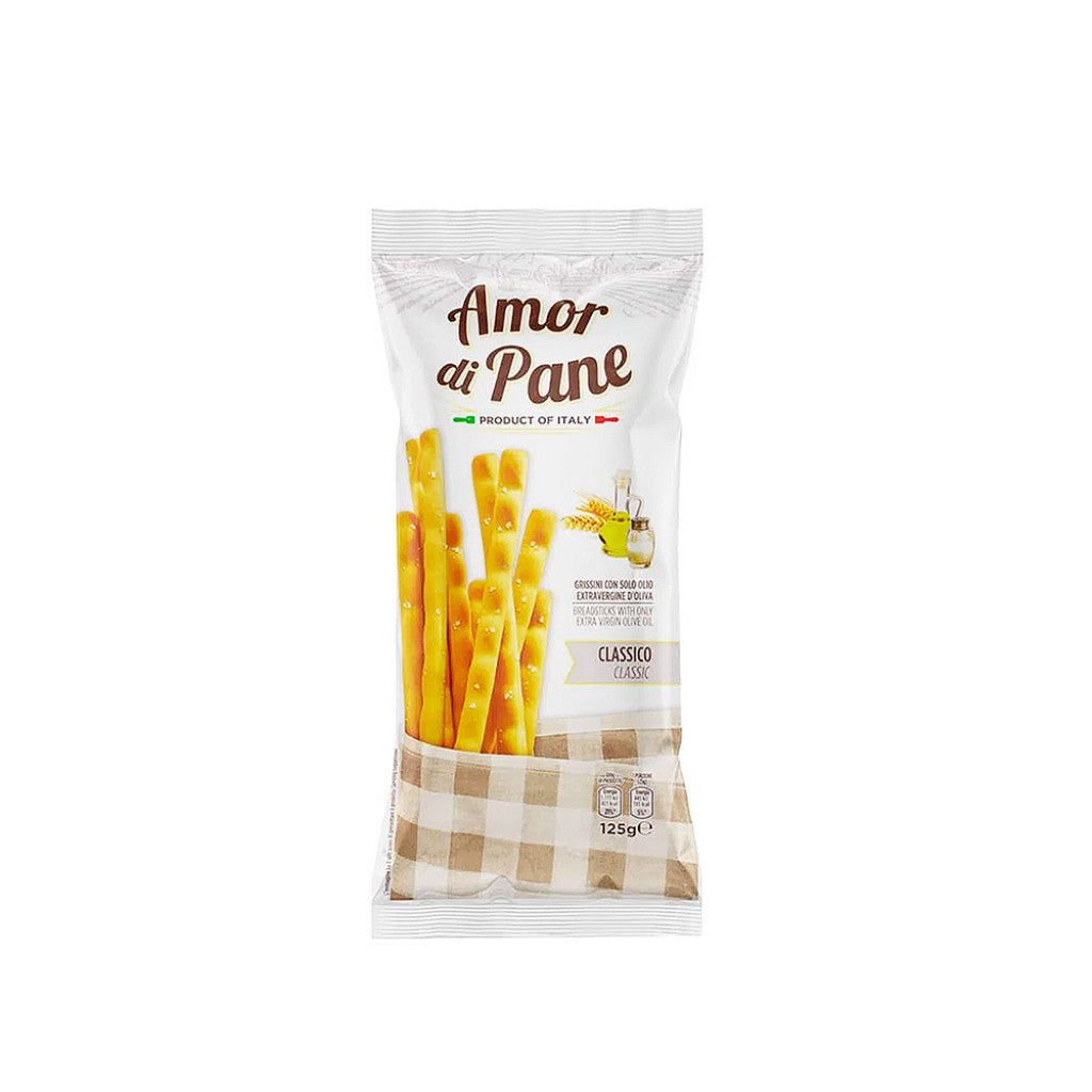 Grissini Palitos de Pão Clássico 125g Amor Di Pane