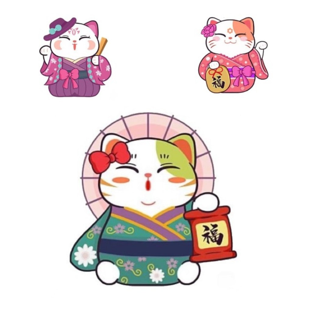 Imã de Resina Gato Kimono MMA-38 Sortidos Martins