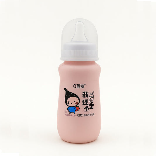 Iogurte em Mamadeira Sabor Morango 280ml Chuyin