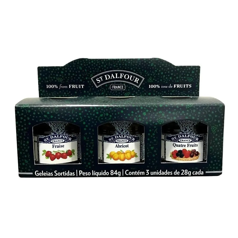 Kit com 3 Mini Geléias 84g