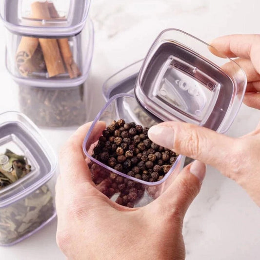 Conjunto 6 Potes Herméticos Block 150ml Ou