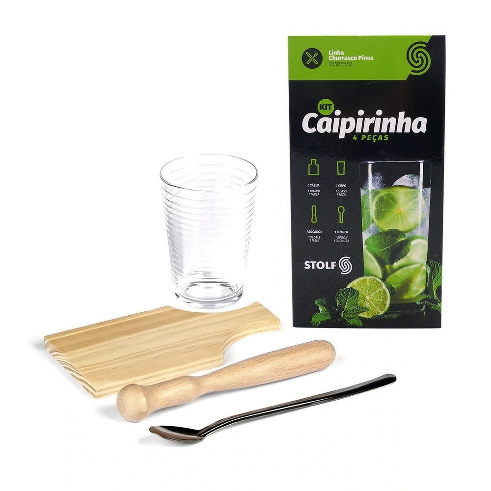 KIT CAIPIRINHA 4 PECAS STOLF
