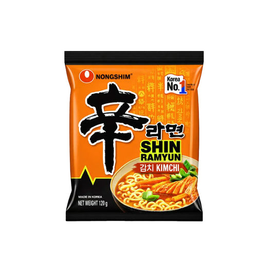 Macarrão Instantâneo Coreano Kimchi Shin 120g Nongshim