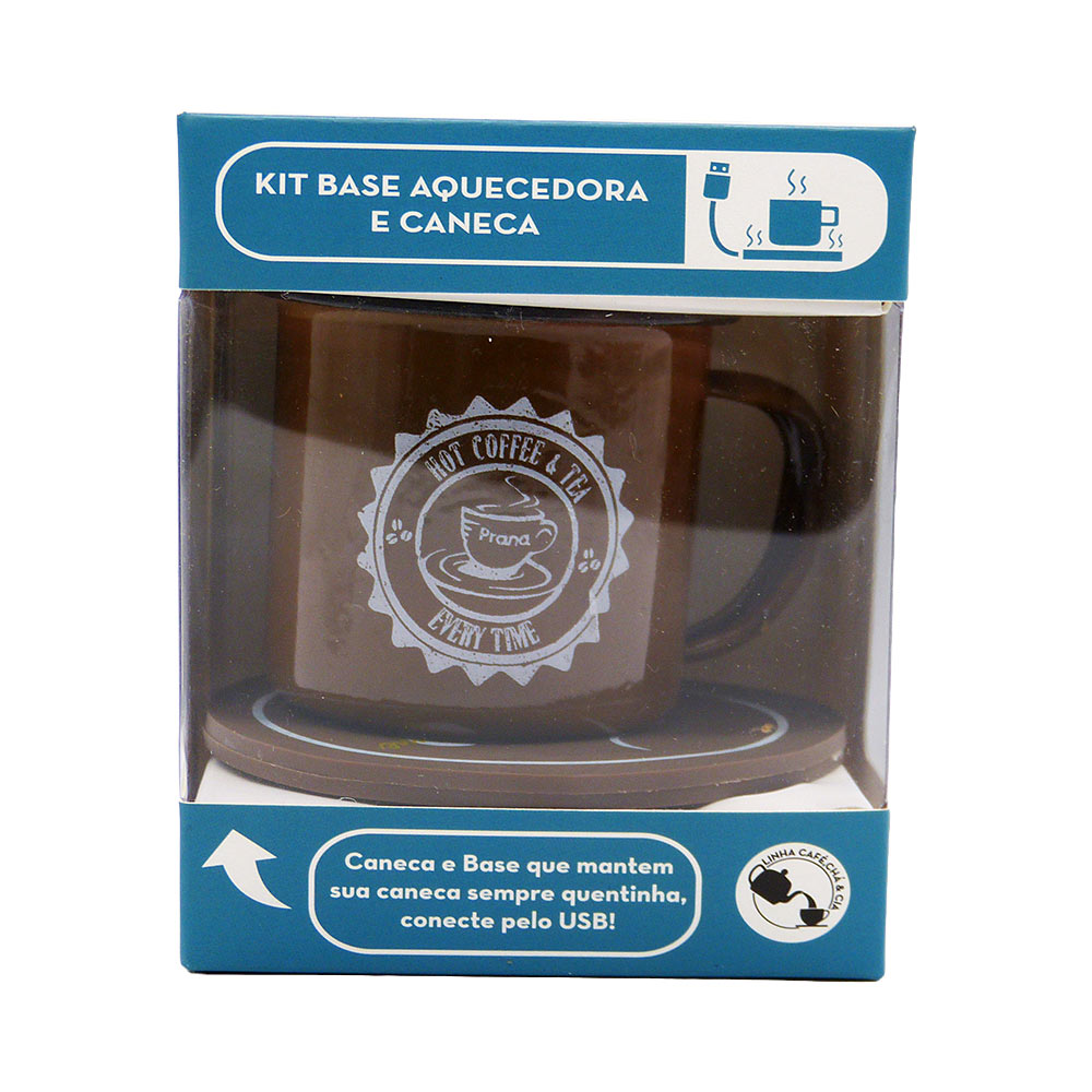 Kit Base Aquecedora e Caneca